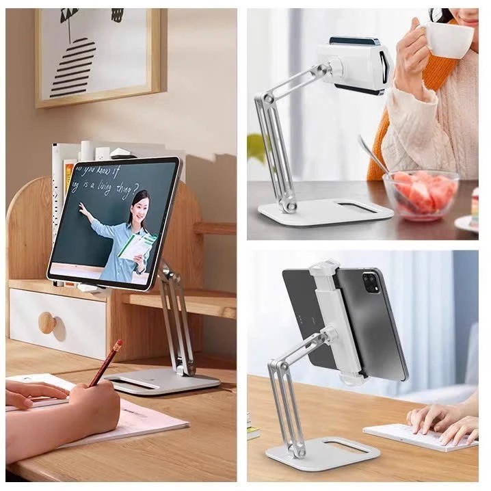 Giá Đỡ Hợp Kim Nhôm P47 Cho Điện Thoại, iPad & Máy Tính Bảng – Xoay 360°, Gập Đa Góc 17 gia do p47 ipad dien thoai may tinh bang smart trend 7