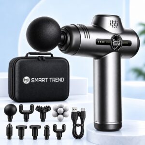 Trang chủ 10 Máy Massage Cầm Tay Smart Trend Premium MS99 với 9 đầu massage, túi chống sốc và cáp sạc