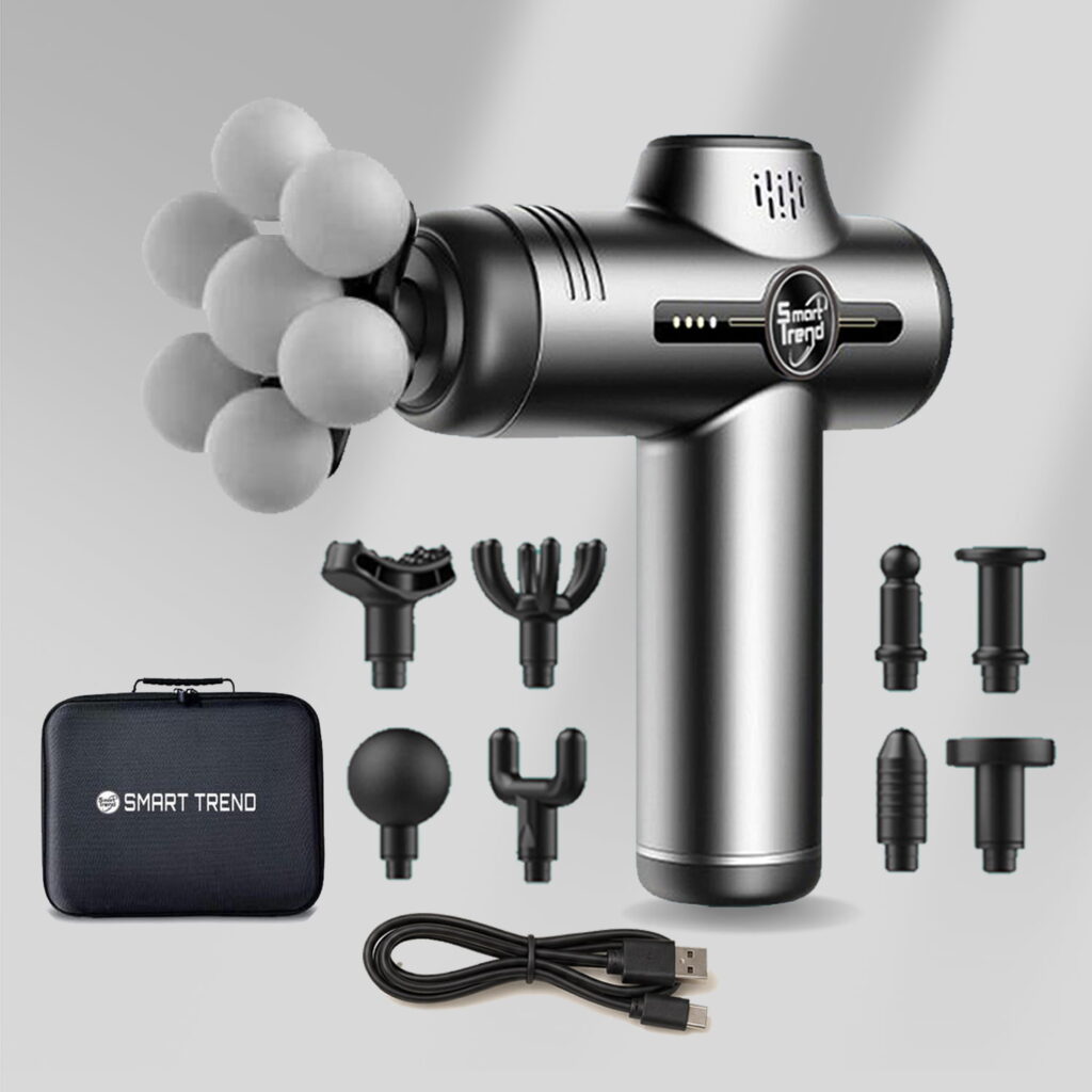 Máy massage cầm tay Smart Trend Premium MS99 màu xám than