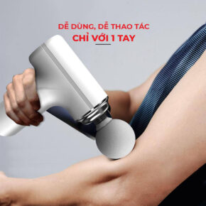 Máy Massage Cầm Tay Mini MG-203 – 6 Chế Độ, 4 Đầu Massage 5 may massage cam tay mini mg 203 5