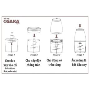 may xay da nang osaka 700ml 350w 3