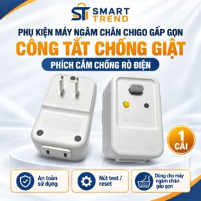 Phích cắm chống rò điện LBY-16 cho máy ngâm chân Chigo