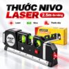 Thước Nivo Laser Đa Năng 2.5m – Cân Bằng Ngang Dọc, Đo Góc 11 Thước nivo laser đa năng 2.5m cân bằng ngang dọc đo góc